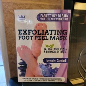 Exfoliating Foot Peel Mask Lavender Scent